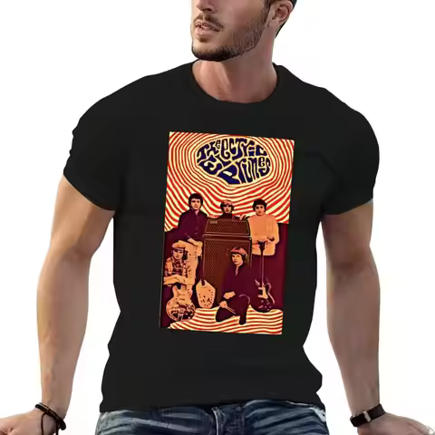 THE ELECTRIC PRUNES T-Shirt t shirt man designer anime t shirts for man cotton tshirt 100% T-shirt