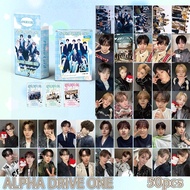 6-50pcs ALPHA DRIVE ONE Laser Lomo Cards BOYS PLANET Photocards Lee woon An Xin He Xinlong GEONWOO ‌