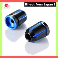 【Japan Original】
Daytona Bar End for Kawasaki (M8) PREMIUM ZONE Scratch Blue 93135