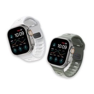 【美國NOMAD】Apple Watch專用運動風FKM橡膠錶帶-49/45/44/42mm