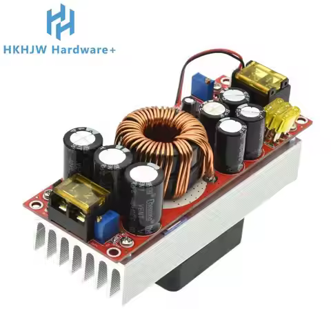 1800W 40A DC-DC Boost Converter Step Up Power Supply Module 10-60V To 12-90V Adjustable Voltage Char
