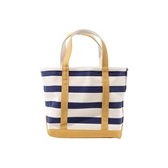 [Elle Vin] Boat and tote bag, open top striped medium Regular Bri