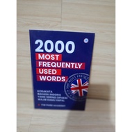 2000 MOST FREQUENTLY USED WORDS
