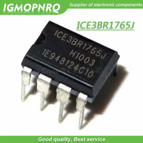 5PCS ICE3BR1765J ICE38R1765J ICE3BR1765 LCD DIP-8 management chip new original