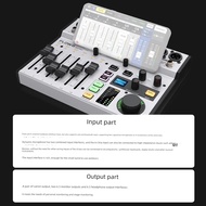 Classic Behringer/Bulingda Flow8 Professional 8-Channel Band Host Live Sound Card Karaoke Dedicated 