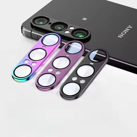 Ultra Thin for Sony Xperia 1 VII Camera Lens Protector Cover Case Back Tempered Glass for Xperia1VII