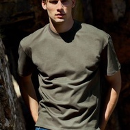 Bread & Boxers Heavy 重磅高端厚T - 卡其綠