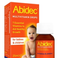 ✈from UK Abidec Multivitamin Drops for Babies & Children - 25ml
