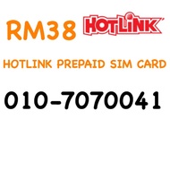 Hotlink Prepaid Sim Card 010-7070041