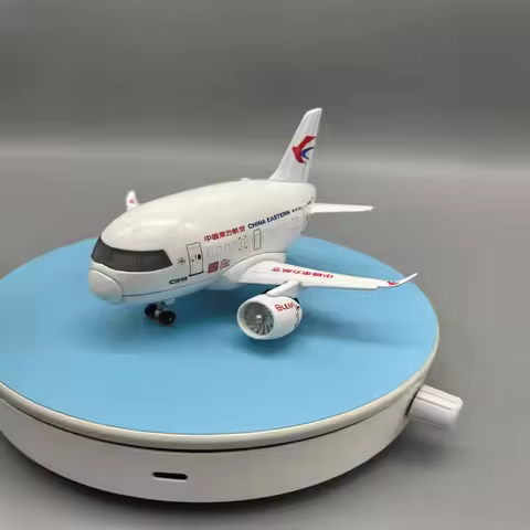 Aircraft Model Alloy Cartoon Q-Version Of China Eastern Airlines C919 China Eastern Airlines Q Versi