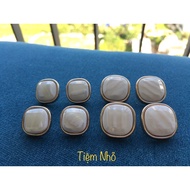 Marble button size 1.5cm & 2cm