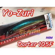 Yo-Zuri Darter(DB) 105F แบบลอย Yo Zuri Yozuri อัพเดท 4/64 บริการเก็บเงินปลายทาง สำหรับคุณ