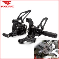 Fxcnc Adjustable Foot peg For Ducati 899 1199 Panigale 899/1199 2012-2015 Motorcycle Rearset Rear Se