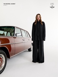 The SRT X17 (TPN323) X17 Striped Wide-leg Pants