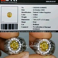 YELLOW SAPPHIRE CEYLON SAFIR SRILANKA - Ada Blue Topaz Ruby Star Birm