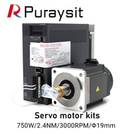 HY Puraysit Servo Motor kits 750W MR-JE-70A HG-KN73J-S100 2.4NM 3000RPM with 3M cable