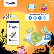 Aiwibi Natural Premium Night Taped Diapers，Baby diapers , Ultra-thin, soft diapers- S/M/L/XL Size