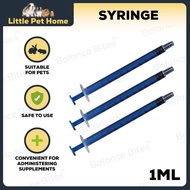 Syringe 1ml individual pack sterilized feeding syringe feed