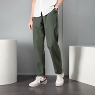 【READY STOCK】Cargo pants fot men Men Loose Trouser Men Chino Smart Casual Relaxed Pant Straight Long