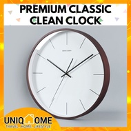 Uniqhome 14 inch / 35cm Premium Classic Clean Clock Design Wall Clock Wooden Wall Clock Wall Clocks Digital Clock