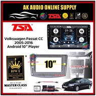 T5 DSP CarPlay◾TSA Volkswagen VW Passat CC 2005 - 2016 Android 10'' inch Car Player Monitor