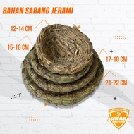 STRAW BIRD'S NEST FOR CANARY, DOVE, DOVE Bird Nest House Bird House Bird Cage Accessories