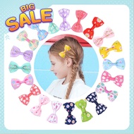 Hair Clip Bow Shape Size 2.7 Inches For Children no.w16
