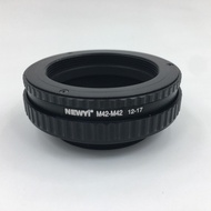 NewYi M42-M42 12-17 laras pemfokus, cincin pemfokus
