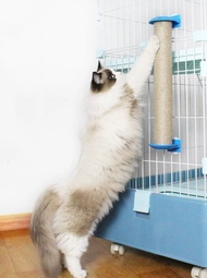 Hanging Pole Cat Scratch Tree Tower Cage Scratch Tower Cat Cage Accessories Scratching Tree Cage Sisal Post