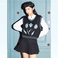 382 HYK SHOP🇲🇾Women knit sweater vest korean styles women sleeveless top 马甲女