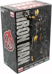 【峰人院】現貨-代理版-壽屋-ARTFX+-MARVEL NOW-1/10PVC塗裝完成品-復仇者聯盟-鋼鐵人(黑金色)