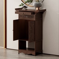 Solid wood altar, Buddha table, household Buddha table, simple incense table, divine altar cabinet, 