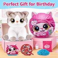 Pets Alive Smitten Kitten by ZURU Purple Capsule Cat Surpsie