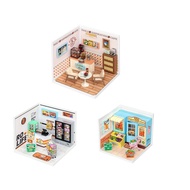 Robotime Rolife Super Creator Daily Plastic DIY Miniature House