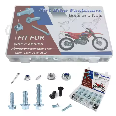 Dirt Bike Complete Plastics Body Bolt Kit For HONDA CRF50F CRF70F CRF80F CRF100F CRF110F CRF125F CRF