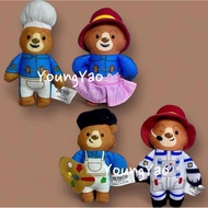 Set Of 4 Paddington Bears In A Multi-Purpose Look Size 12 cm.