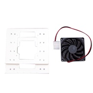 【HOT-Sale!】 4x3.5 HDD Bracket for PC Case Mechanical Hard Disk Holder with Fan Cooling Stackable Exp