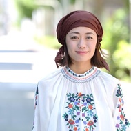 nicora 純色嫘縈頭巾帽 輕薄如手帕 舒適無結睡帽 #TP