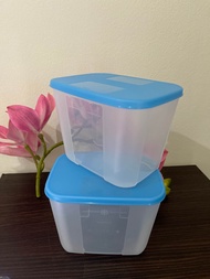 tupperware 1L tall freezermate 2pcs