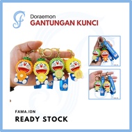 GANTUNGAN Doraemon Keychain Anime Cartoon Keychain Keychain