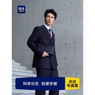 HLA/Hailan House Business Casual Genuine Leather Wallet 2025 Men's Genuine Cowhide Change Document S