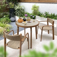 Outdoor Table Chair Outdoor Courtyard Rattan Chair Terrace Garden Leisure Balcony Tea Table Chair Co