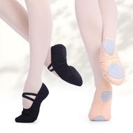 ETXWomen Ballet Shoes Canvas Girls Dance Slippers Split Sole Gymnastics Yoga Dancing Shoes Children Adult Ballerina Shoes