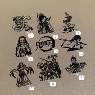 Animation Peripheral Quotes Metal Stickers Mobile Phone Tablet PC Decorative Stickers Small Stickers