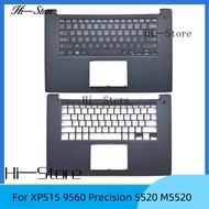 New For XPS15 9560 Precision 5520 M5520 Keyboard Frame Case Palmrest Cover Upper Case 0Y2F9N Y2F9N H