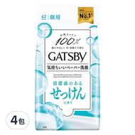 GATSBy 涼感濕紙巾 皂香型