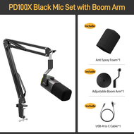 [จัดส่งในท้องถิ่น]MAONO PD100X RBG USBไดนามิกไมโครโฟน มีUSBกับXLRสองโหมด ไมโครโฟนเกมไม่มีเสียงรบกวนส