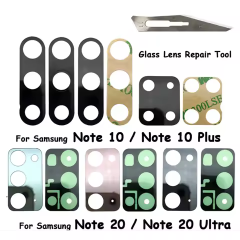 Rear Back Camera Glass Lens For Samsung Note 10 20 Ultra M31s S20 Fe M21 M31 M31S M51 Camera Glass W