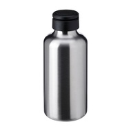 Enkelsparig Water Bottle Ikea Drinking Bottle Stainless Steel Black 0.7L 19Cm