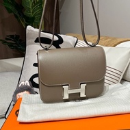 Hermes Constance 19 Mini Stamp Y Etoupe